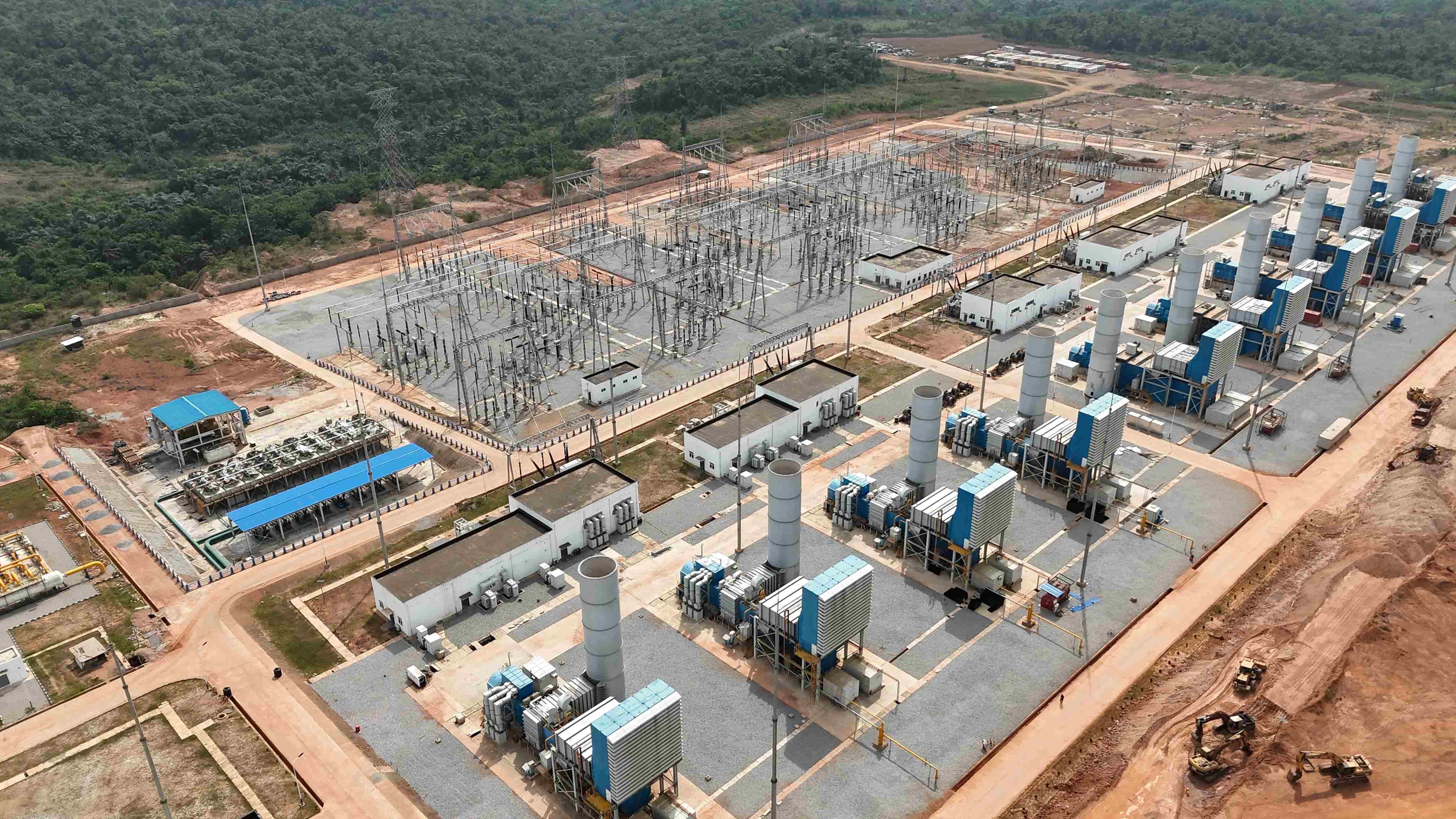 尼日利亚Ajebandele燃气电站10台机组全部完成高低盘关键调试，投产进入倒计时